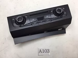 2008 2009 2010 2011 2012 AUDI A5 S5 B8 AC CLIMATE CONTROL TEMP UNIT BLACK OEM - Picture 1 of 2