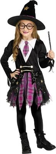 Fun World Childrens School Girl Cute Witch Toddler Costume Size 4-6 - Picture 1 of 5