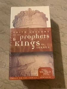 Faith Lessons on the Prophets & Kings of Israel Vol 2 VHS 2-Tape Set (New) - Picture 1 of 4