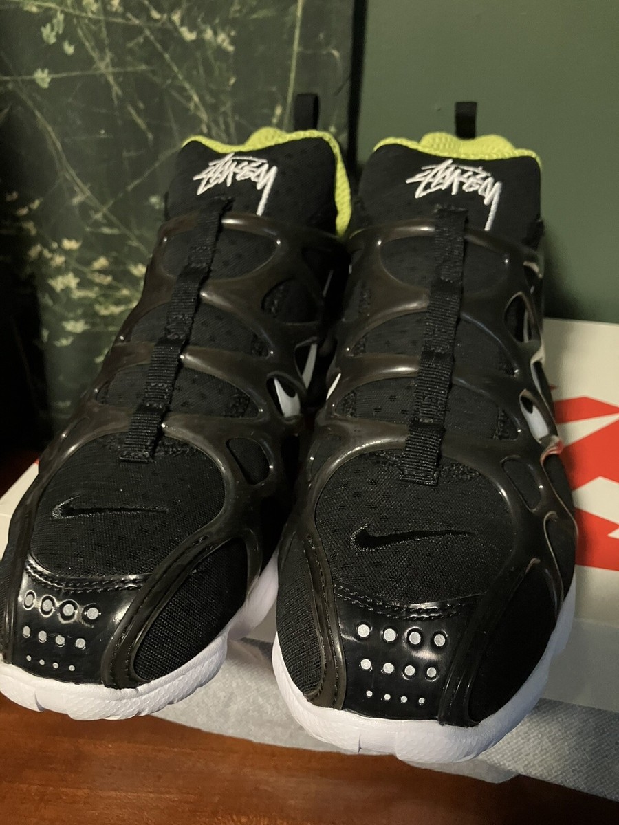 Nike Stussy x Air Zoom Spiridon Kukini Black for Sale Nike Stussy x Air Zoom Spiridon Kukini Black for Sale