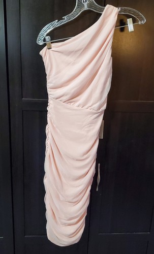 VALENTINO Abito Love by Design Body Con Midi taglia XS rosa NUOVO