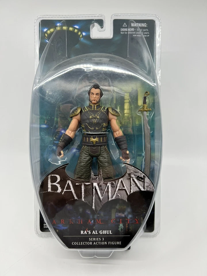 Ra's Al Ghul Batman Arkham City Series 3 Action Figure MIP DC Collectibles 2012