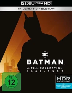Batman 1-4 - 4K Ultra HD Collection - (Robin / Forever) # 4-UHD+4-BLU-RAY-NEU - Bild 1 von 1