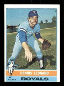 1976 Topps #334 Dennis Leonard EXMT/NM Royals 228139 - Picture 1 of 2