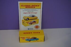 Dinky Toys - Atlas Editions 157 jaguar xk120 Very Good Condition in box