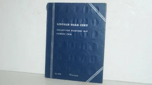 1941 thru 1974 COLLECTION OF 87 LINCOLN HEAD PENNIES IN WHITMAN BOOK -NO REPEATS - Picture 1 of 13