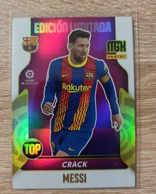 LIONEL MESSI FC BARCELONA 21 22 MEGACRACKS MGK 2021 2022 EDICION LIMITADA CRACK - Imagen 1 de 3