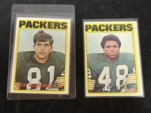 2 1972 Topps Ellis & McGeorge #12 & 33 FREE SHIPPING IN THE USA! - Picture 1 of 2