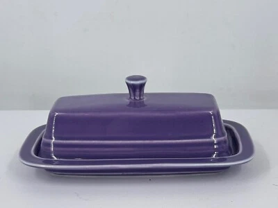 Vintage Fiestaware Butter Dish-Retired Lilac Color - Image 1 of 4