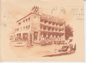 Postcard Spain Rally Hotel Figueras Gerona 1962 - Picture 1 of 2