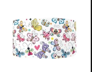 1.5" (1 yard) Butterfly butterflies bug heart Hair Bow Grosgrain Ribbon 1090436 - Picture 1 of 1