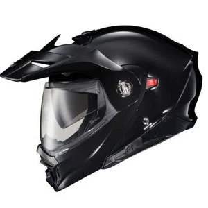 Scorpion EXO AT960 Modular Motorcycle Helmet Gloss Black 3XLarge XXXL - Picture 1 of 1