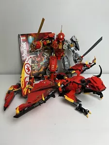 LEGO NINJAGO Kai Fire Stone Mech 71720 Firstbourne Dragon 70653 Catamarano 71748 - Foto 1 di 24