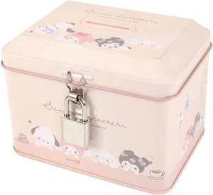 Sanrio Piggy Bank, Lockable Can Bank, Sanrio All Characters, SR-5542859CH - Picture 1 of 3
