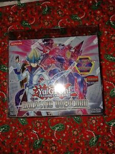 Yugioh Galactic Overlord Booster Box Sealed In Clear case 1st Edition