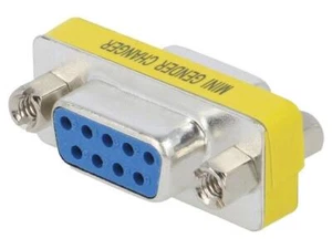 Adaptateur AK-AD-16 D-Sub 9 broches femelle, AKYGA des deux côtés - Photo 1/1