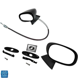 70-81 Camaro Firebird 71-72 442 70-72 GTO Sport Mirror Set W/ Gaskets Escutcheon - Picture 1 of 5