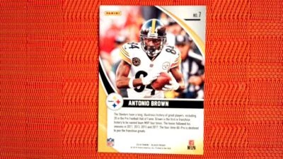 2018 Panini Black Friday #7 Antonio Brown - Image 1 of 2
