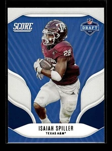 2022 Score NFL Draft #D16 Isaiah Spiller (NM+)(FTB) - Picture 1 of 2