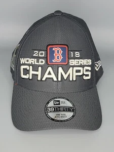 Boston Red Sox 2018 World Series Champs Mütze New Era 39 Thirty Einheitsgröße - Bild 1 von 5