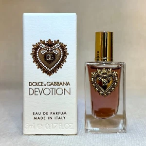 Dolce & Gabbana Devotion Eau de Parfum MINI Splash Dabber .17oz, 5ml New in Box - Picture 1 of 2