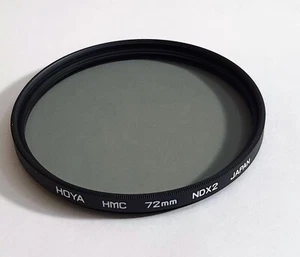 Hoya 72mm Genuine HMC Multi Coated ND2 Lens filter Neutral Density ND2X ND 2X ND - Picture 1 of 10