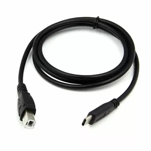 USB Type C to USB Type B Cable Lead For Printer HP Canon Brother Epson Samsung - Picture 1 of 3