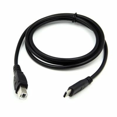 RHINORO USB Type-C to USB B Cable Lead for MIDI Controller Keyboard Development Board