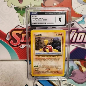 CGC 9 Shuckle - Neo Revelation - Pokemon TCG - SHIPS FAST - Picture 1 of 2