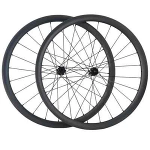 650B 700C Gravel Road Bike Wheels Hook Hookless Carbon Wheelset HG XDR Disc Hub - Picture 1 of 13