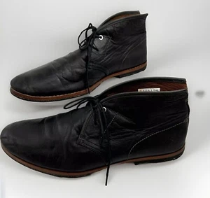 Timberland Wodehouse Men's Size 13 Chukka Boots Leather Black Lace-up - Picture 1 of 9