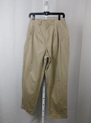 Fashion Bug Cotton Straight Leg Chino Pants - 14-16, Khaki Kaltex #2767 - Imagem 1 de 4