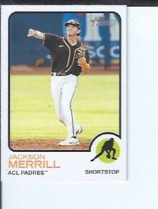 Jackson Merrill 2022 Topps Heritage Minors Qty - Picture 1 of 1