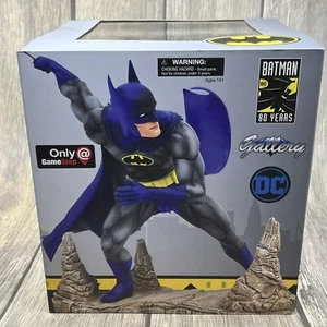 Diamond Select DC Gallery 80 years BATMAN Gamestop Exclusive Figure Statue NEW - Picture 1 of 13