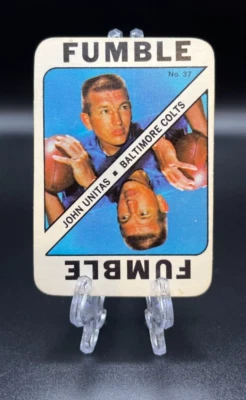 1971 Topps Game Set-Break # 37 Johnny Unitas EX-EXMINT - Image 1 of 2