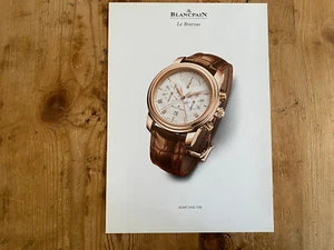 BLANCPAIN - Ficha Técnica - LE BRASSUS CHRONOGRAPHE FLYBACK RATTRAPANTE - Imagen 1 de 2