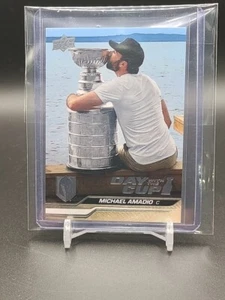 2023-24 Upper Deck Day With The Cup Michael Amadio Vegas Golden Knights - Picture 1 of 1