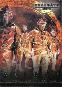 STARGATE SEASON 1-3 ALIENS CARD X4 - Picture 1 of 1