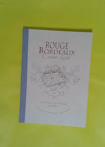 Bordeauxrot. Lokalfarbe - signiertes Exemplar mit Originalzeichnung von - Bild 1 von 1