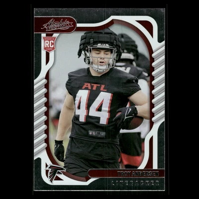 Troy Andersen Rookie #196 2022 Panini Absolute Foil Atlanta Falcons Football NFL - Image 1 of 3