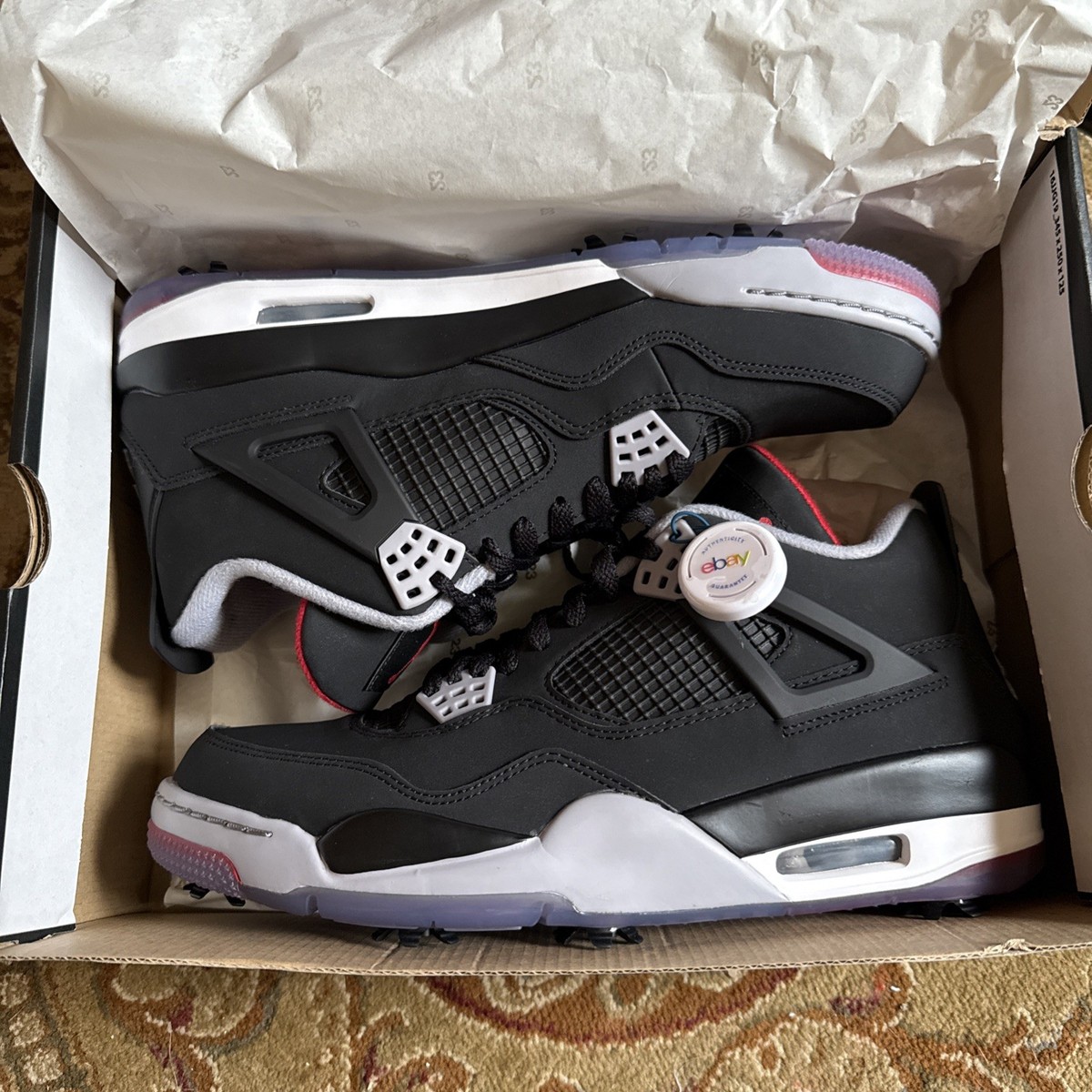 Jordan 4 Golf Bred for Sale | Authenticity Guaranteed | eBay Jordan 4 Golf Bred for Sale | Authenticity Guaranteed | eBay