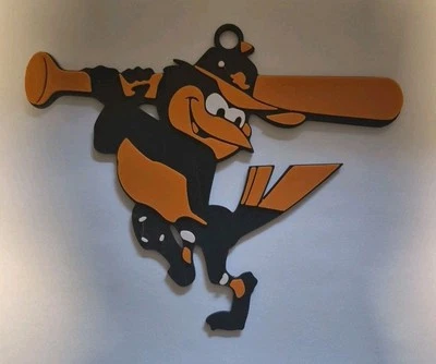 Baltimore Orioles Necklace Piece 3D Printed PLA - Image 1 of 2