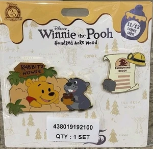 NEW!! Disney Hundred Acre Wood Winnie The Pooh 11/12 Pin Set - Picture 1 of 1