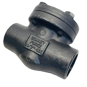 BONNEY FORGE HL41 1 1/2"-800 A105N PISTON CHECK VALVE - Picture 1 of 6