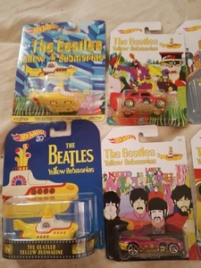 Hot Wheels The Beatles assorted X 7 - Picture 1 of 2