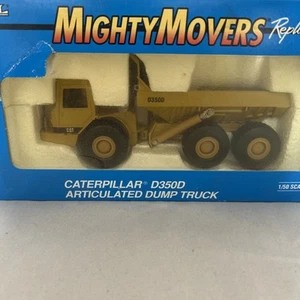 ERTL Mighty Movers CAT Caterpillar D350D Articulated Dump Truck 1/50 Scale NIB - Picture 1 of 5