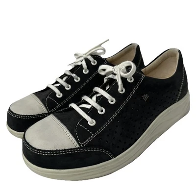 FINN COMFORT Ikebukuro Black Jasmin Ceylon Sneaker Shoes Men’s 7 Women’s 9 - Image 1 of 4