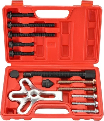 Kit de extractor de volante de equilibrador armónico herramienta coche 13 piezas — 第 1/4 张图片