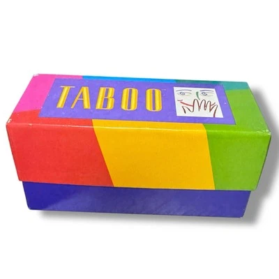 1989 Taboo Board Game Replacement Parts Pieces Clue Cards - Image 1 of 3