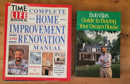 Lot of 2 Bob Vila - Improvement & Renovation and Guide To Buying Your ...
